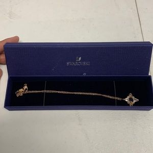 Swarovski Rose Gold Necklace Women’s‎ Crystal Pendant Jewelry Elegant Gift